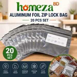 Aluminum Foil Zip Lock Bag ( 30pcs )